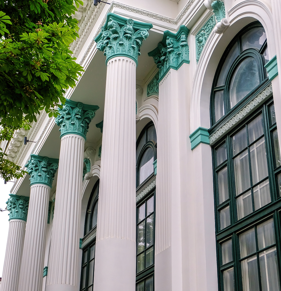 Mimari söve sistemleri - bina cephesi